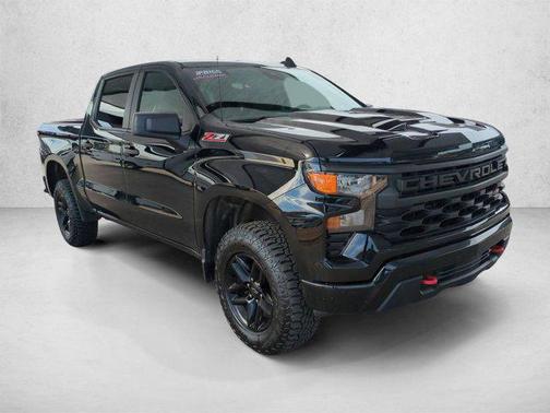 Black 2023 Chevrolet Silverado 1500 Custom Trail Boss
