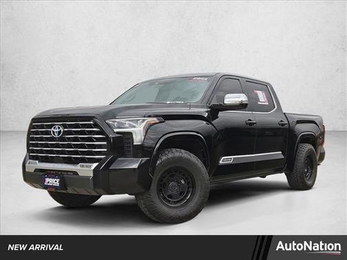 Midnight Black Metallic 2022 Toyota Tundra Hybrid Capstone