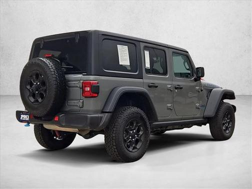 Sting-Gray Clearcoat 2023 Jeep Wrangler 4xe Rubicon