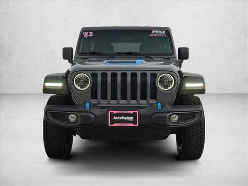 Sting-Gray Clearcoat 2023 Jeep Wrangler 4xe Rubicon