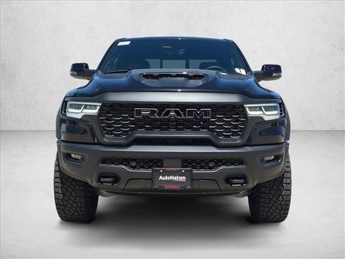 Diamond Black Crystal Pearlcoat 2026 RAM 1500 RHO Crew Cab 4x4 5'7' Box