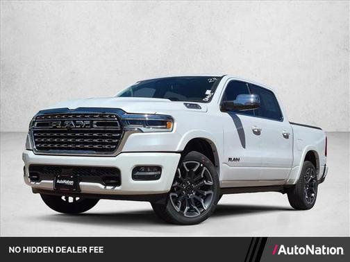 Ivory White Tri-Coat Pearlcoat 2026 RAM 1500 Longhorn