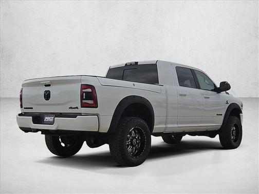 Bright White Clearcoat 2020 RAM 3500 Laramie Mega Cab 4x4 6'4' Box