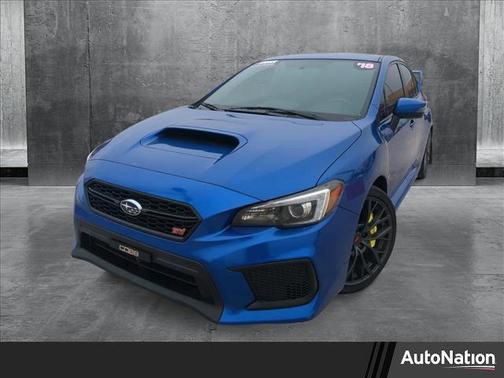 WR Blue Pearl 2018 Subaru WRX STI Limited