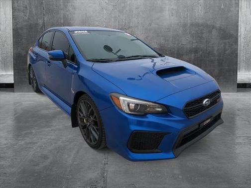 WR Blue Pearl 2018 Subaru WRX STI Limited