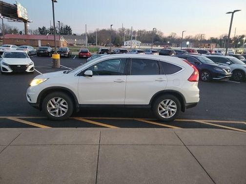 Whhite 2016 Honda CR-V EX-L