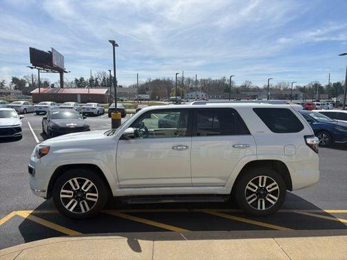 Super White 2016 Toyota 4Runner Limited