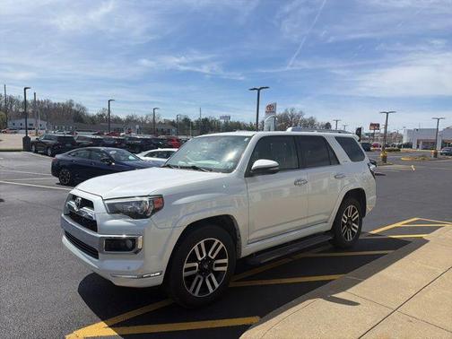 Super White 2016 Toyota 4Runner Limited