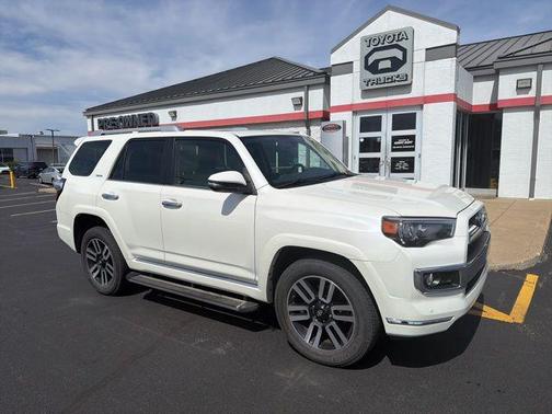 Super White 2016 Toyota 4Runner Limited