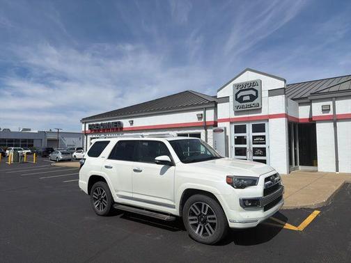 Super White 2016 Toyota 4Runner Limited