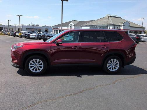 Ruby Flare Pearl 2024 Toyota Grand Highlander Hybrid XLE