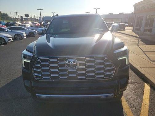 Midnight Black 2024 Toyota Sequoia Capstone