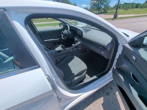 Serenity White 2025 Hyundai ELANTRA SEL