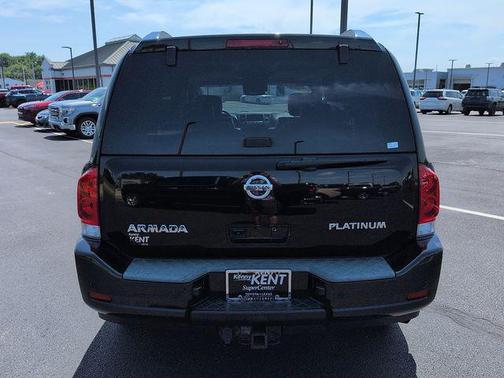Galaxy Black 2010 Nissan Armada Platinum