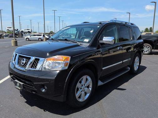 Galaxy Black 2010 Nissan Armada Platinum