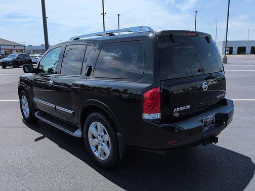 Galaxy Black 2010 Nissan Armada Platinum