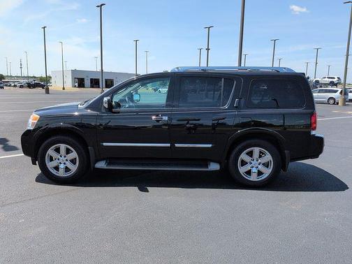 Galaxy Black 2010 Nissan Armada Platinum