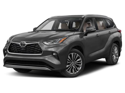 Magnetic Gray Metallic 2022 Toyota Highlander Platinum
