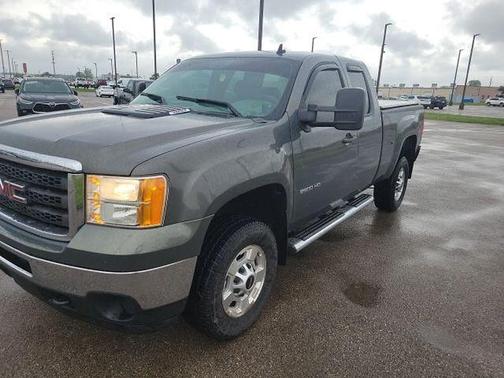 Gray Green Metallic 2011 GMC Sierra 2500 SLE