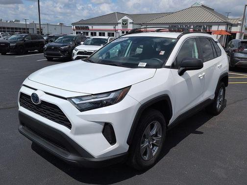 Ice Cap 2023 Toyota RAV4 Hybrid LE