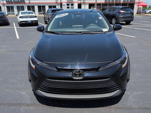 Midnight Black Metallic 2025 Toyota Corolla LE