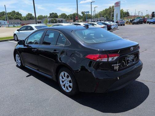 Midnight Black Metallic 2025 Toyota Corolla LE