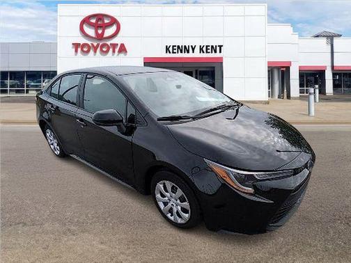 Midnight Black Metallic 2025 Toyota Corolla LE