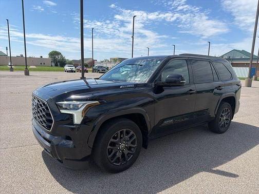 Midnight Black 2023 Toyota Sequoia Platinum