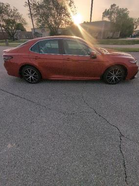 Supersonic Red 2024 Toyota Camry SE