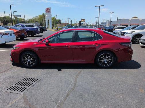 Supersonic Red 2024 Toyota Camry SE