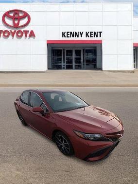 Supersonic Red 2024 Toyota Camry SE