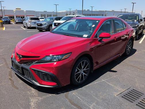 Supersonic Red 2024 Toyota Camry SE