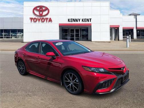Supersonic Red 2024 Toyota Camry SE