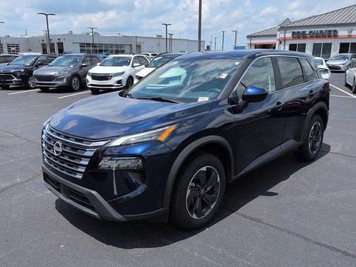 Deep Ocean Blue Pearl 2025 Nissan Rogue SV