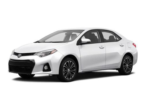 Super White 2015 Toyota Corolla S