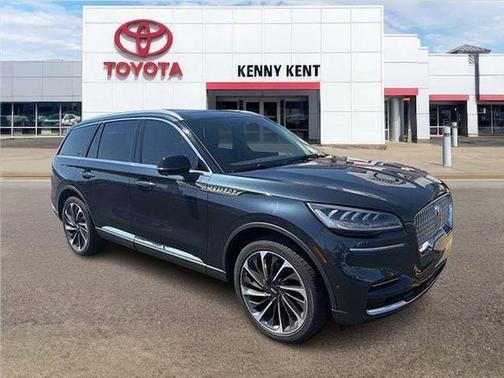 Flight Blue Metallic Clearcoat 2024 Lincoln Aviator Reserve AWD