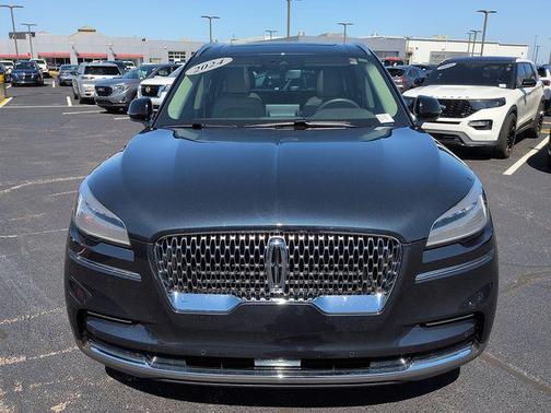 Flight Blue Metallic Clearcoat 2024 Lincoln Aviator Reserve AWD