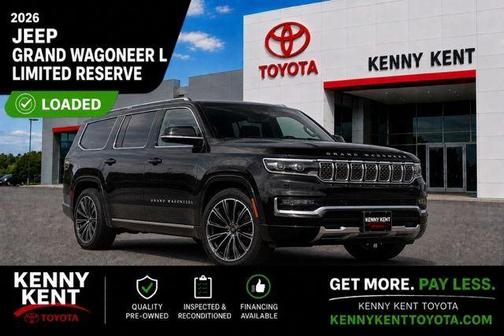 High Gloss Black 2026 Jeep Grand Wagoneer L Limited Reserve 4x4