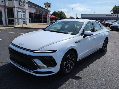 Serenity White 2025 Hyundai SONATA SEL