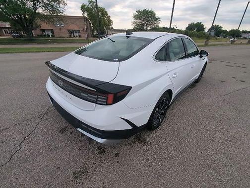 Serenity White 2025 Hyundai SONATA SEL