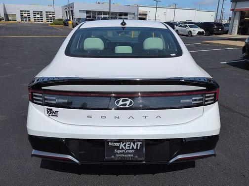 Serenity White 2025 Hyundai SONATA SEL