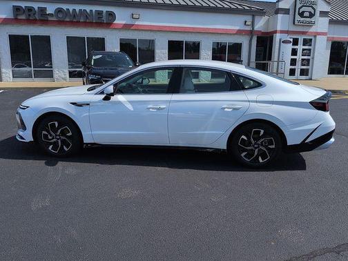 Serenity White 2025 Hyundai SONATA SEL