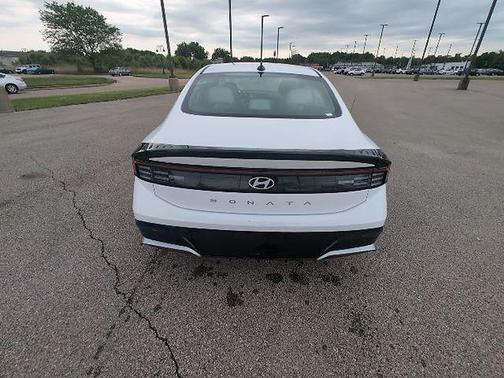 Serenity White 2025 Hyundai SONATA SEL