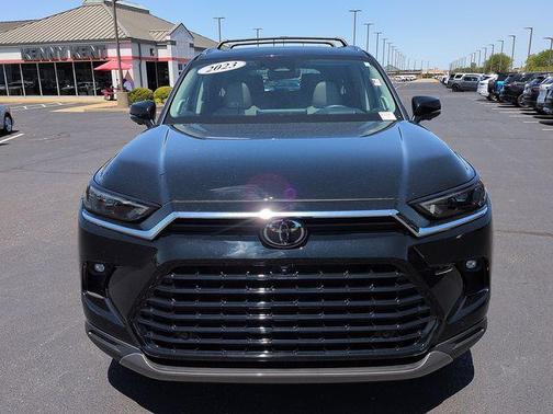 Midnight Black 2024 Toyota Grand Highlander Platinum