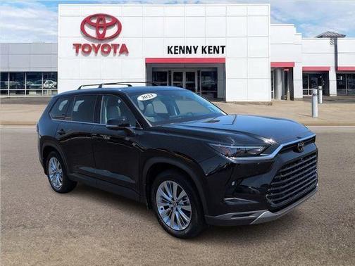 Midnight Black 2024 Toyota Grand Highlander Platinum