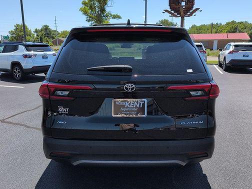 Midnight Black 2024 Toyota Grand Highlander Platinum