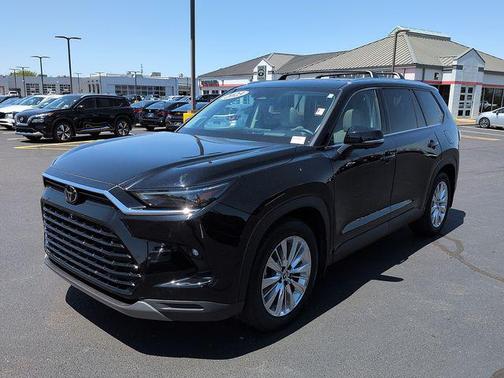 Midnight Black 2024 Toyota Grand Highlander Platinum