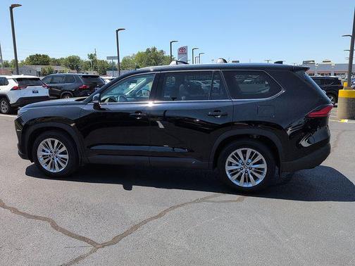 Midnight Black 2024 Toyota Grand Highlander Platinum