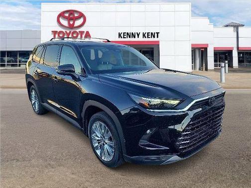 Midnight Black 2024 Toyota Grand Highlander Platinum