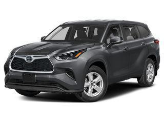 Midnight Black Metallic 2025 Toyota Highlander XLE